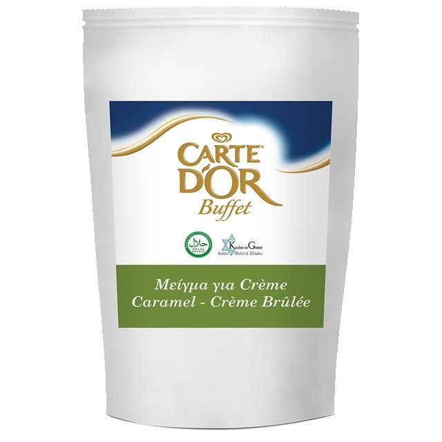 Carte D' Or Buffet Μείγμα για Crème Caramel - Crème Brûlée 10 kg - Τα αυθεντικά επιδόρπια Carte d'or γράφουν τον πιο γευστικό επίλογο