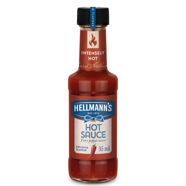 Hellmann's Hot Sauce 95ml - “Θέλω να προσφέρω μία εκπληκτική sauce στους πελάτες που αναζητούν πικάντικες γεύσεις στο φαγητό τους”