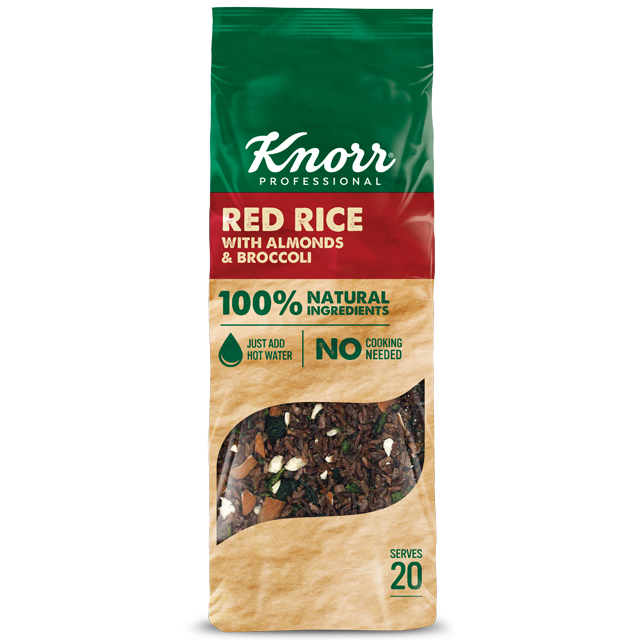 Knorr Κόκκινο Ρύζι με Μπρόκολο και Αμύγδαλα 550 γρ - "Θέλω να προσφέρω δημιουργικά πιάτα που είναι και διατροφικά πλούσια αλλά η εύρεση τέτοιων συστατικών μπορεί να είναι μια διαδικασία που χρειάζεται χρόνο και δεν είναι πάντα εύκολη."