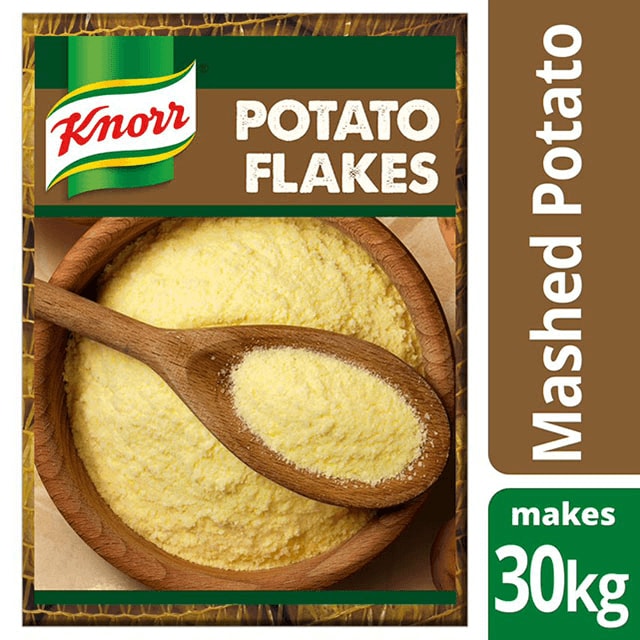 Knorr Νιφάδες Πατάτας 4 kg - Χρησιμοποιώ αποκλειστικά επιλεγμένα υλικά υψηλής ποιότητας για τα πιάτα μου.