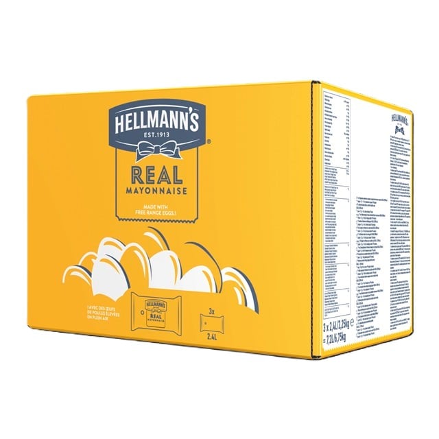 Hellmann'S Μαγιονέζα Ασκοί 6x2.25KG