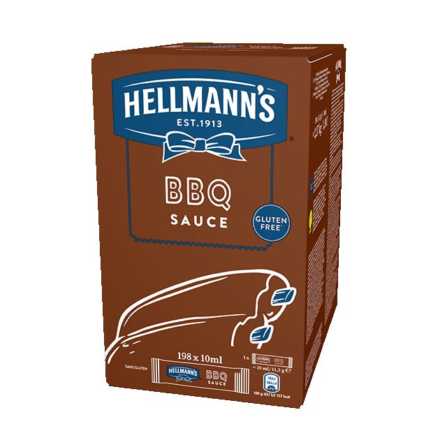 Ηellmann’s BBQ Μεριδάκια 10 ml - 