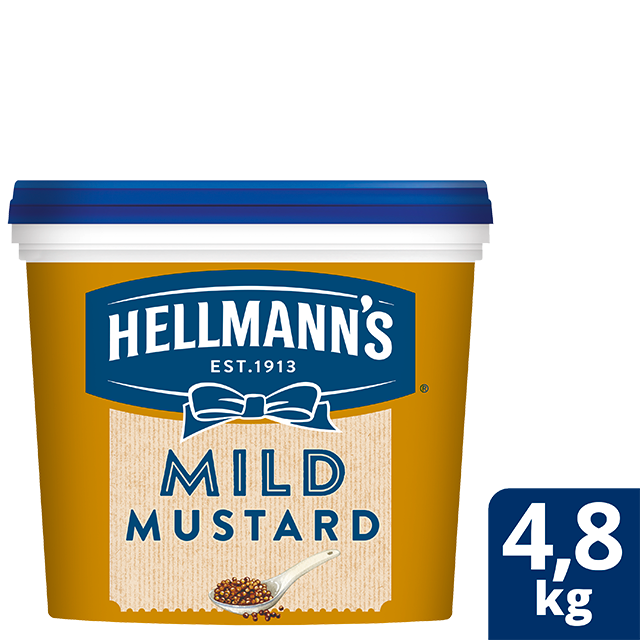Hellmann's Απαλή Μουστάρδα 4,8 kg - 