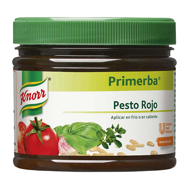 Knorr Primerba  Pesto Rosso με Τομάτα και Βασιλικό 340 gr - 
