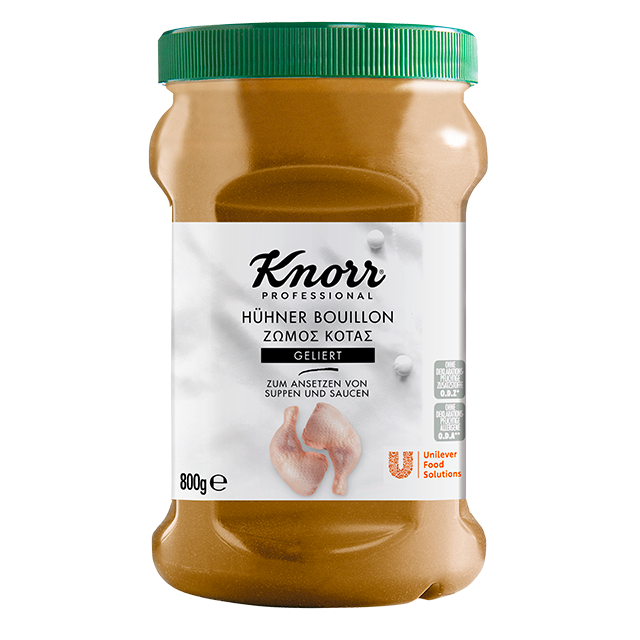 Knorr Επαγγελματικός Ζωμός Κοτόπουλου σε Gel 800 gr - 
