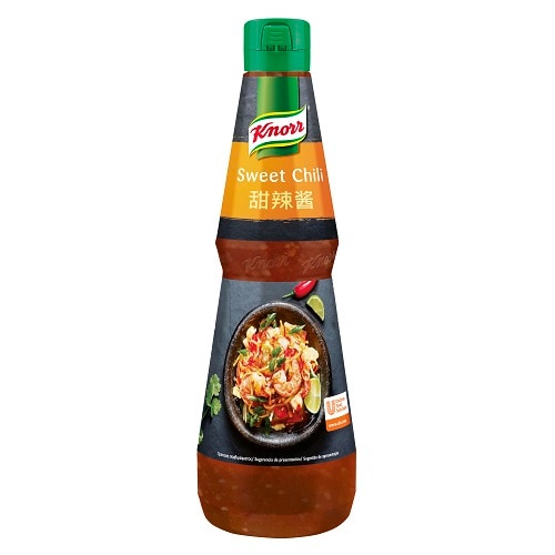 Knorr  Πικάντικη  Σάλτσα με Τσίλι 1 lt - Αποτελεί την τέλεια ισορροπία μεταξύ καυτερού και γλυκού