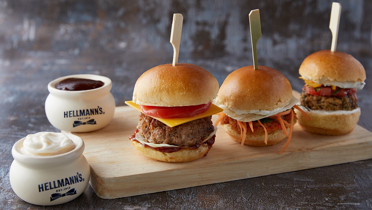 Τριλογία Mini Burger – - συνταγή