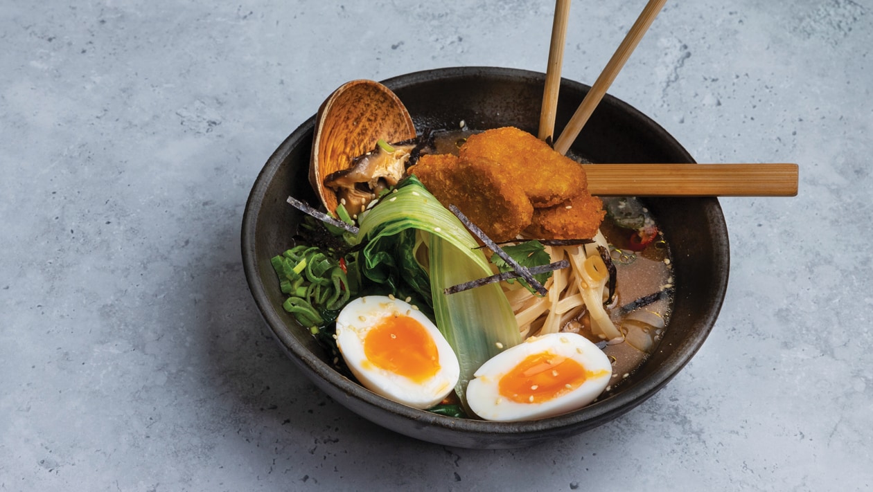 No-Karake ΝοChicken Nuggets Ramen Soup με Udon Noodles – - συνταγή