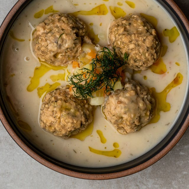 Γιουβαρλάκια με Ginger και Αβγολέμονο Γιουβαρλάκια με Ginger και Αβγολέμονο