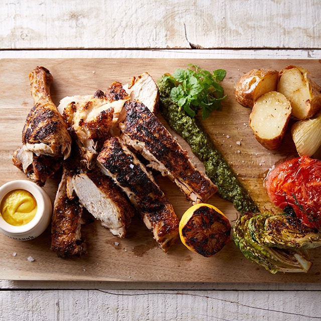 Κοτόπουλο Ψητό με Σάλτσα Chimichurri Κοτόπουλο Ψητό με Σάλτσα Chimichurri