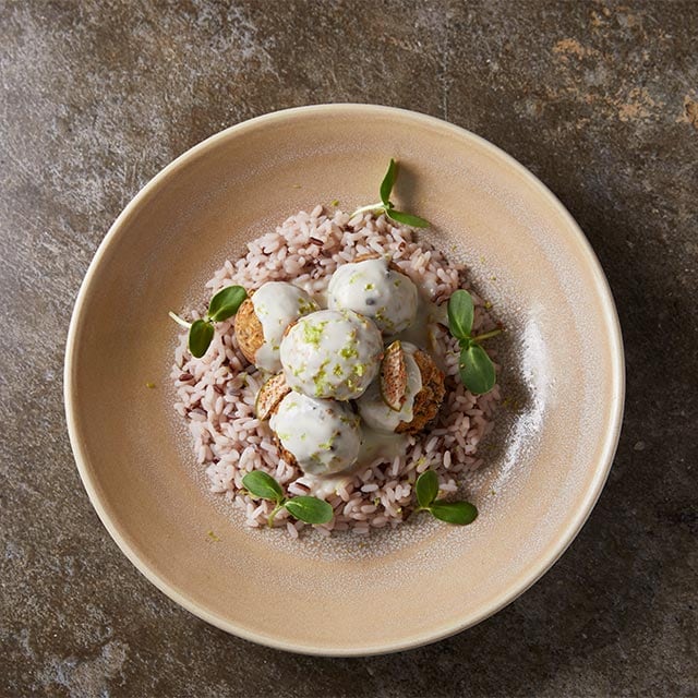 Κροκέτα Φακής με Άγριο Ρύζι