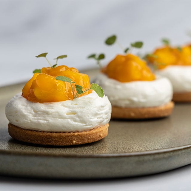 Μους Βανίλιας με Passion Fruit Μους Βανίλιας με Passion Fruit