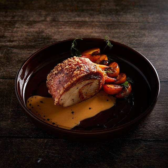 Χοιρινό με Μυρωδικά σε Σάλτσα Λωτού