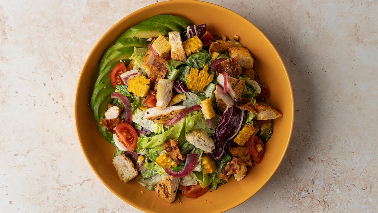 Σαλάτα Κοτόπουλο με Μέλι Μουστάρδα Dressing – - συνταγή