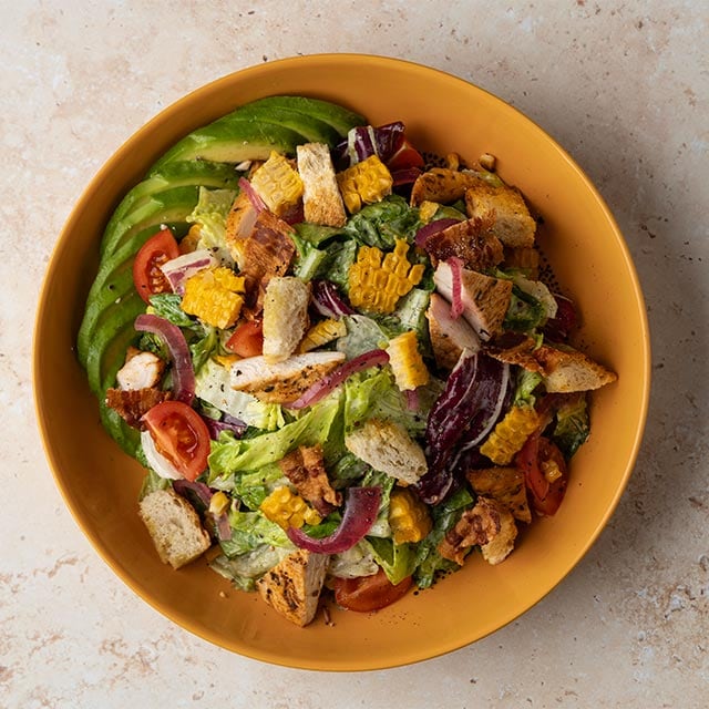 Σαλάτα Κοτόπουλο με Μέλι Μουστάρδα Dressing