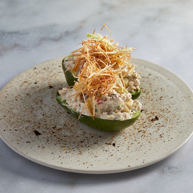 Αβοκάντο Γεμιστό με Καβούρι