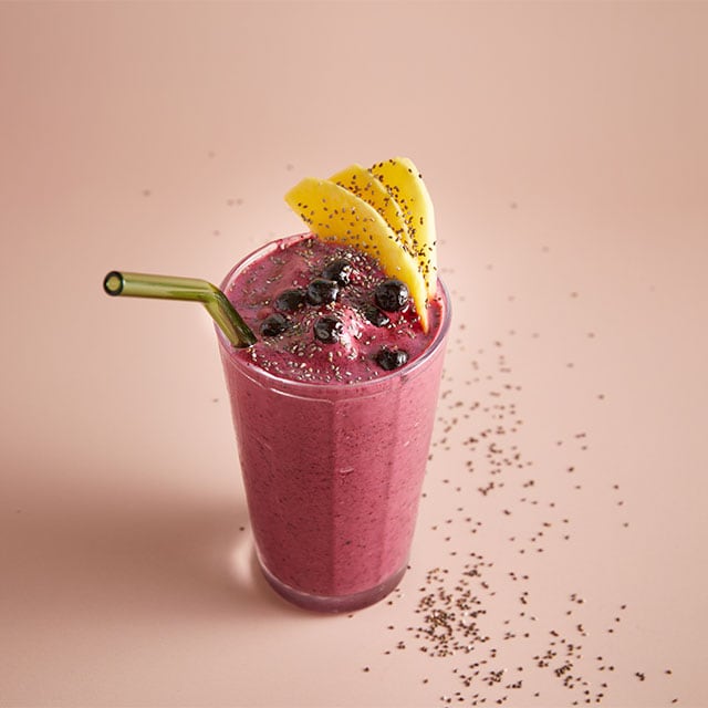 Blueberry Peanut Butter Smoothie