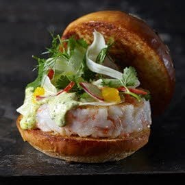 Burger Γαρίδας Burger Γαρίδας