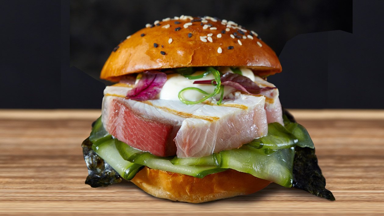 Hamachi Burger – - συνταγή