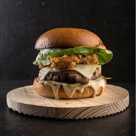 Portobello - Garlic Burger Portobello - Garlic Burger