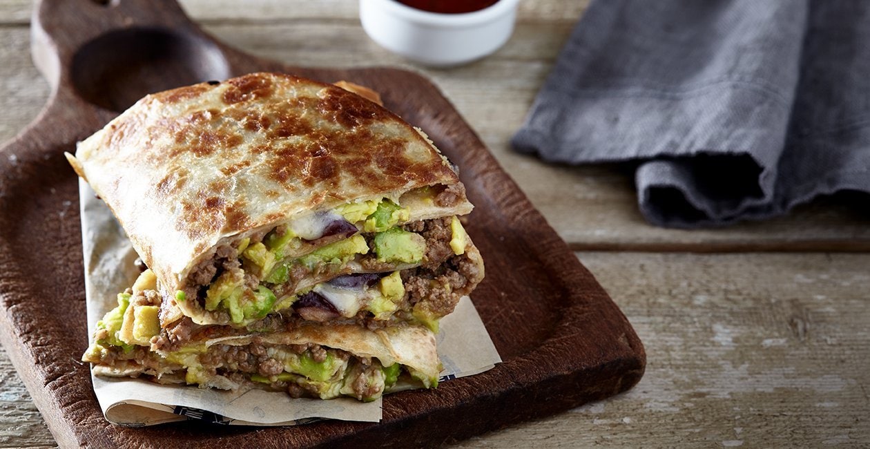 Quesadillas με Μοσχάρι – - συνταγή