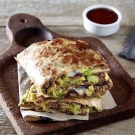 Quesadillas με Μοσχάρι Quesadillas με Μοσχάρι
