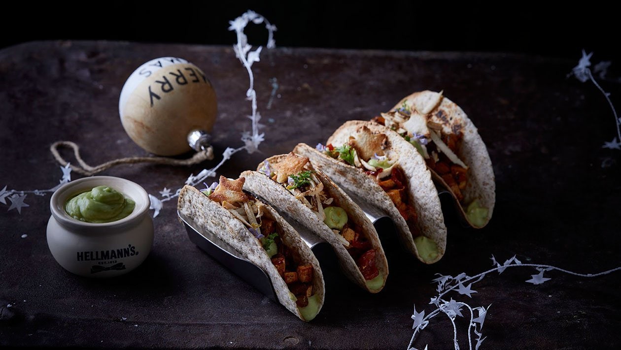 Tacos με Vegan Καγιανά – - συνταγή