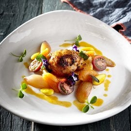 Tagine με Μπούτι Αρνιού, Βερίκοκα και Αμύγδαλα