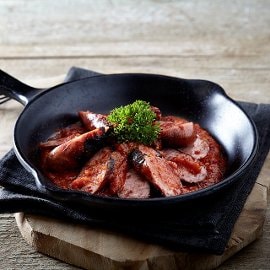 Λουκάνικο Gugel με Πικάντικη Σάλτσα από Γερμανία Λουκάνικο Gugel με Πικάντικη Σάλτσα από Γερμανία