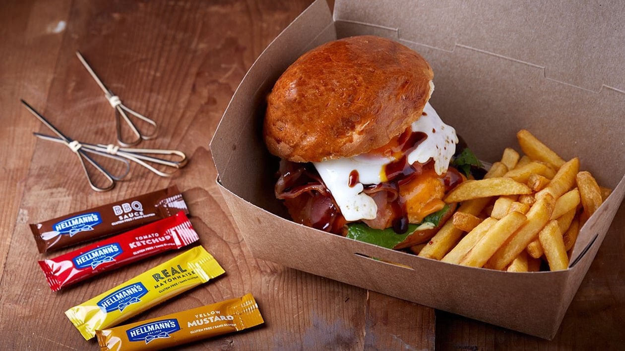 Μοσχαρίσιο Burger με BBQ Sauce – - συνταγή