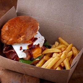 Μοσχαρίσιο Burger με BBQ Sauce Μοσχαρίσιο Burger με BBQ Sauce