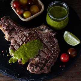 Σάλτσα Chimichurri Αργεντινής Σάλτσα Chimichurri Αργεντινής