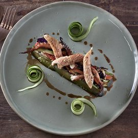 Σοτέ Καλαμάρι με Stir Fry Λαχανικά και Πίκλες Αγγουριού Σοτέ Καλαμάρι με Stir Fry Λαχανικά και Πίκλες Αγγουριού