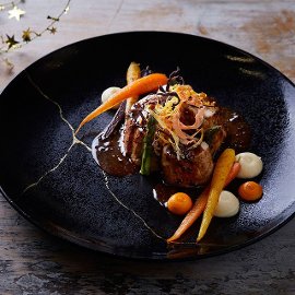 Χοιρινό με γλάσο από μηλίτη