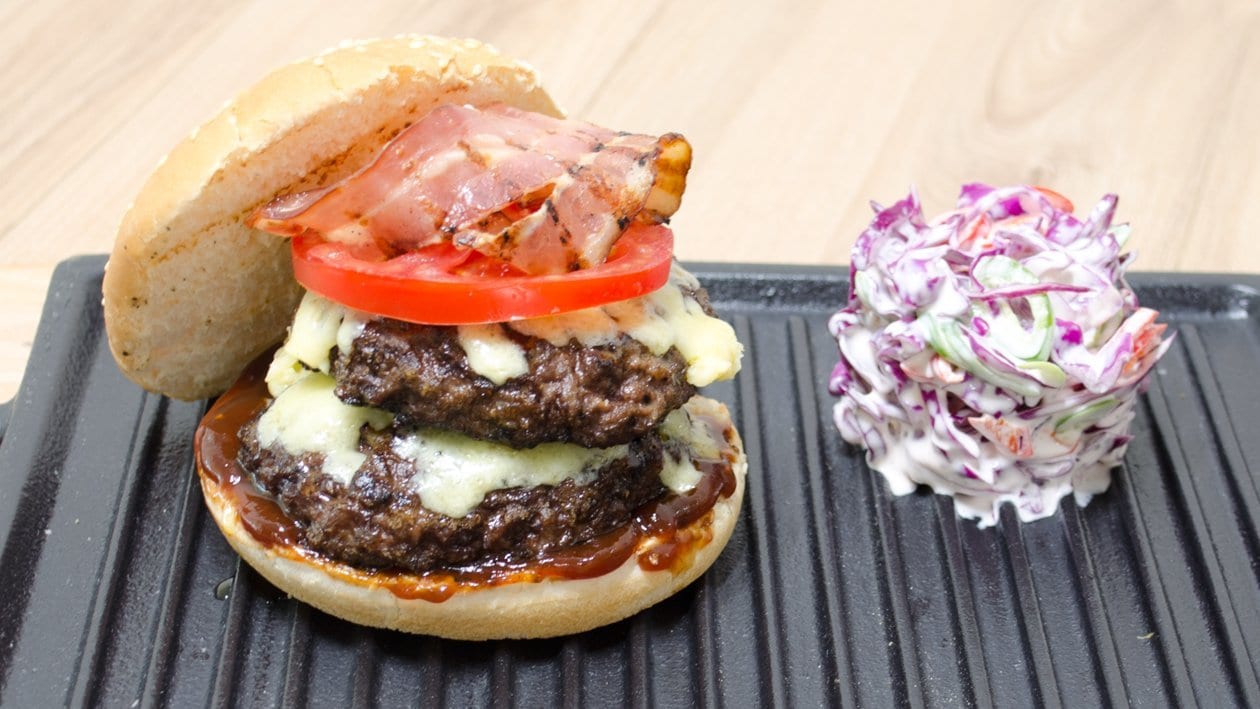 Hot and Spicy Double Burger – - συνταγή