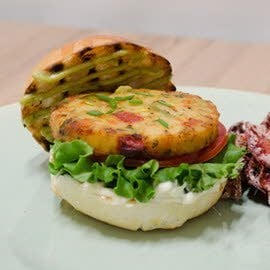 Moroccan Veggie & Bean Burger