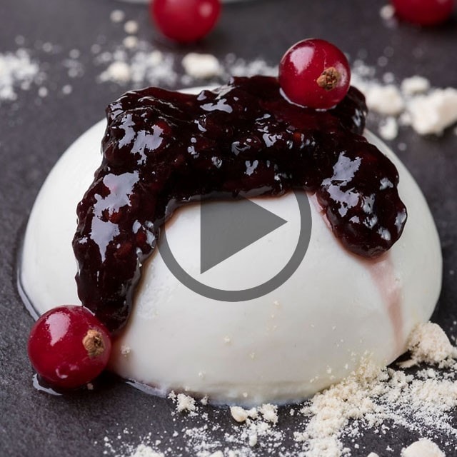 Panna Cotta με μαστίχα Χίου