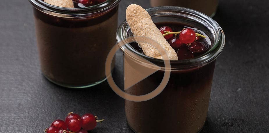 Panna Cotta Σοκολάτας