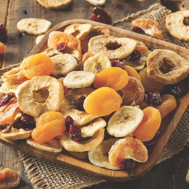 Αποξηραμένες τροφές