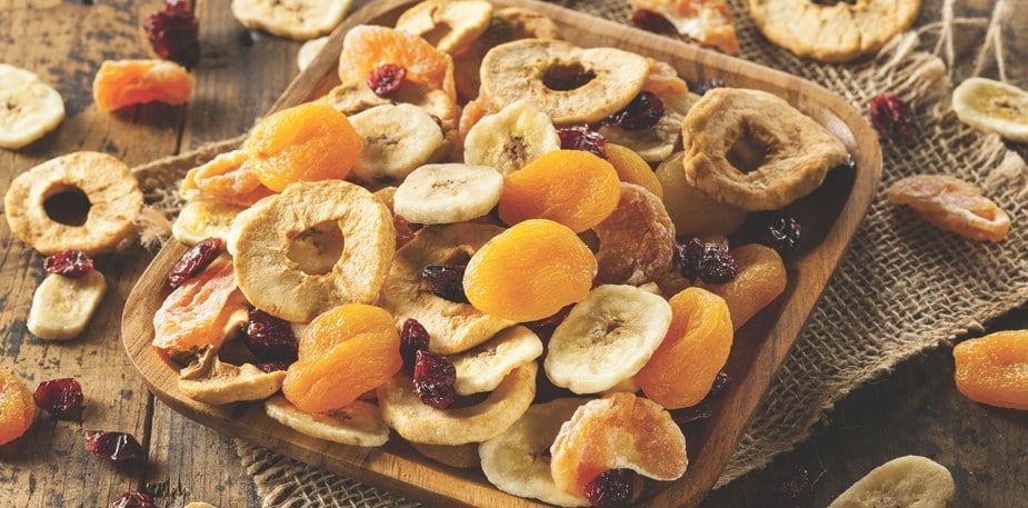 Αποξηραμένες τροφές