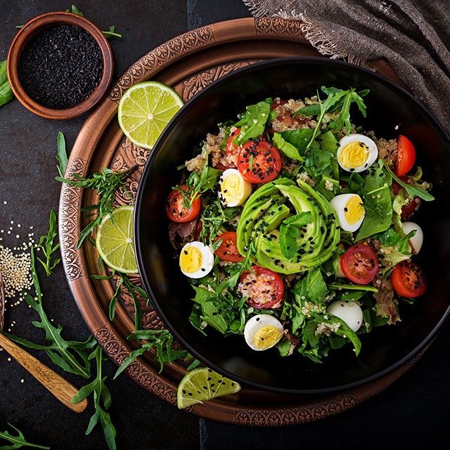 Σαλάτες: η καθημερινότητα και η επισημότητα