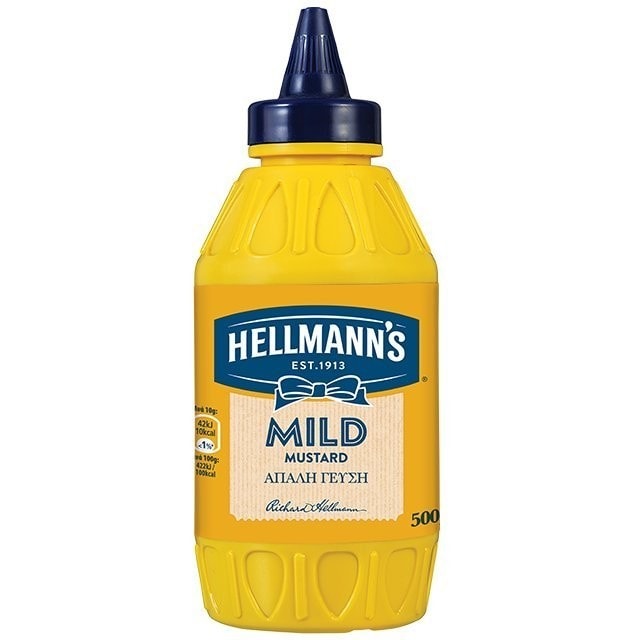 Hellmann's Απαλή Μουστάρδα 500 gr