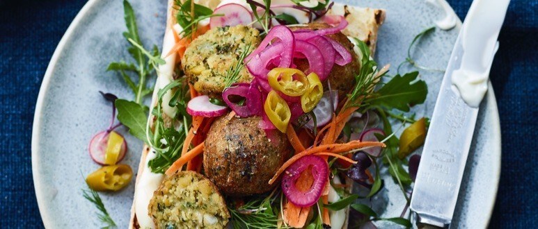 Dish made with meat alternatives Dish made with meat alternatives