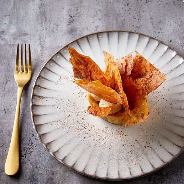 Μπακλαβάς με Κρέμα Πορτοκάλι και Κανέλλα